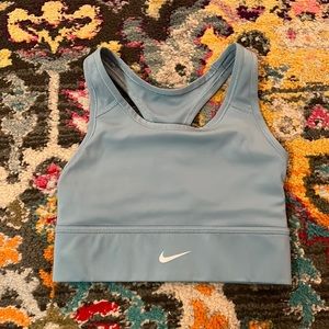 Blue Nike Sports Bra